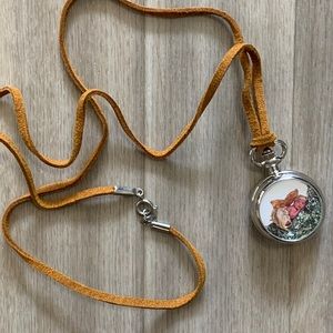 NWOT Vintage, Anne Geddes 2002 watch necklace